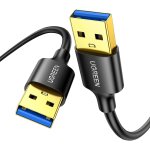 Data cble usb 3. 0 type a mle vers male superspeed pour disque dur botier externe, dvd, refroidisseur ...