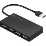 Data hub 4 ports usb 2. 0 ultra mince compact alimentation externe - portable usb hub 2. 0 pour macbook, ... Data hub 4 ports usb 2. 0 ultra mince compact alimentation externe - portable usb hub 2. 0 pour macbook, ...