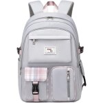 Dcontracte sac a dos scolaire collge cartables fille garons sac d'ecole pour 15. 6 pouce laptop sacs ...