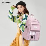 Dcontracte sac a dos scolaire collge cartables fille garons sac d'ecole pour 15. 6 pouce laptop sacs ...