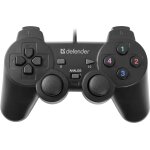 Defender filaire manette gamepad omega usb 12 boutons 2 sticks
