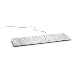 Dell clavier filaire - kb216 - royaume - uni (qwerty) - blanc