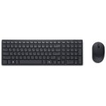 Dell pro km555 - ensemble clavier et souris - silencieux - compact - sans fil - 2. 4 ghz, bluetooth - ...