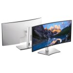 Dell ultrasharp u3824dw - ecran led - incurv� - 38  - 3840 x 1600 wqhd + @ 60 hz - ips black - 300 cd ...