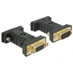 Delock 63326 changeur de genre de cble vga (d - sub) vga (d - sub) + usb noir