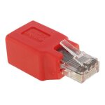 Delock - adaptateur de c�ble inverseur - rj - 45 (m) pour rj - 45 (f)