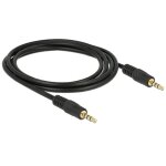 Delock - c�ble pour casque micro - mini jack 4 p�les m�le pour mini jack 4 p�les m�le - 2 m - blind� ...