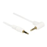 Delock - cble pour casque micro - mini jack 4 ples mle pour mini jack 4 ples mle inclin - 50 cm ...