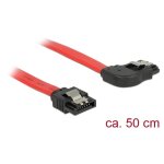Delock - c�ble sata - serial ata 150 / 300 / 600 - sata (f) pour sata (f) - 50 cm - verrouill�, connecteur ...