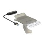 Delock - contr�leur de stockage - 2. 5  - sata 6gb / s - 600 mo / s - usb 3. 0 - gris, noir