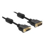 Delock dvi - d / dvi - d 3m c�ble dvi noir