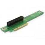 Delock riser karte pci express x8 - riser card gewinkelt 90 - links gerichtet (89104)