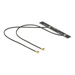 Delock wlan 802. 11 ac / a / h / b / g / n twin - antenne - pcb - wi - fi - 5 dbi - interne