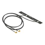 Delock wlan twin antenna - antenne - 6. 16 cm - wi - fi - 5 dbi - intrieur - noir
