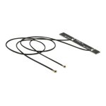Delock wlan twin antenna - antenne - wi - fi - 5 dbi - noir