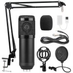 Depusheng - kit de microphone a condensateur usb, micro de jeu statique filaire avec support de bras ... Depusheng - kit de microphone a condensateur usb, micro de jeu statique filaire avec support de bras ...
