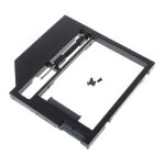 Deuxime hdd caddy 2nd sata to sata 2. 5  hdd ssd 9. 0mm botier pour ordinateur portable cd rom