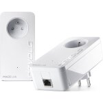 Devolo magic 1 lan - starter kit - pont - - 1gbe, homegrid - branchement mural (pack de 2) Devolo magic 1 lan - starter kit - pont - - 1gbe, homegrid - branchement mural (pack de 2)