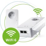 Devolo magic 2 wifi 6 - starter kit - kit d'adaptation pour courant porteur 1gbe, homegrid - wi - fi ...