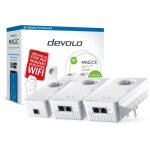 Devolo magic 2 wifi next - multiroom kit - pont 1gbe, homegrid - wi - fi 5 - bi - bande - branchement ...