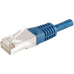 Dexlan cordon patch rj45 ftp cat 6a bleu - 3 m