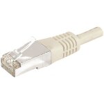 Dexlan cordon patch rj45 ftp cat 6a gris - 0, 50 m Dexlan cordon patch rj45 ftp cat 6a gris - 0, 50 m