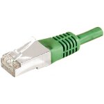 Dexlan cordon patch rj45 ftp cat 6a vert - 5 m Dexlan cordon patch rj45 ftp cat 6a vert - 5 m