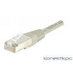 Dexlan - cordon de raccordement - rj - 45 (m) pour rj - 45 (m) - 50 cm - stp - cat 5e - beige