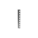 Dexlan passe cbles vertical pour baies 800 mm 42 u avec capot noir