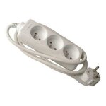 Dexlan - unit� de distribution d'alimentation - entr�e : power cee 7 / 7 - connecteurs de sortie : 3 ...