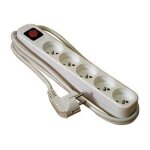 Dexlan - unit� de distribution d'alimentation - entr�e : power cee 7 / 7 - connecteurs de sortie : 5 ...