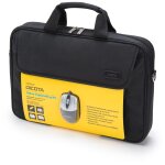Dicota value toploading kit - sacoche pour ordinateur portable - 15. 6  - avec souris optique usb