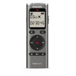 Dictaphone philips voicetracer enregistreur audio 8 go + entr�e micro sd + dur�e des piles 70h - dvt1170 ...