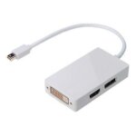 Digitus - adaptateur vidéo - mini displayport mâle pour dvi - i, hdmi, displayport femelle - 20 cm - ... Digitus - adaptateur vidéo - mini displayport mâle pour dvi - i, hdmi, displayport femelle - 20 cm - ...