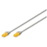 Digitus c�ble de raccordement fin cat 6a u / utp