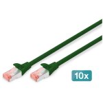 Digitus cat 6 s / ftp c�ble patch, 10 pi�ces