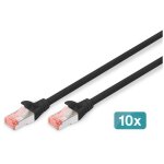 Digitus cat 6 s / ftp c�ble patch, 10 pi�ces