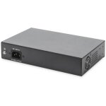 Digitus commutateur gigabit 8 ports avec 6 ports poe, 2 x rj45, 2 x sfp uplink, 802. 3af / at / bt