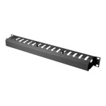 Digitus dn - 97617 - panneau d'agencement de cbles de rack - noir, ral 9005 - 1u - 19