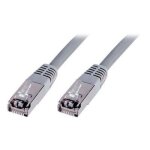 Digitus ecoline - cordon de raccordement - rj - 45 (m) pour rj - 45 (m) - 50 cm - ftp - cat 5e - gris ...