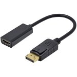 Display port m�le to hdmi femelle c�ble adaptateur convertisseur full hd