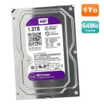 Disque dur 1to sata 3. 5  western digital purple wd10purx - 64e5ey0 5400rpm 64mo