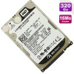 Disque dur 320go sata 2. 5  wd wd3200bekx - 75b7wt0 black scorpio 7200rmp 16mo
