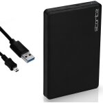 Disque dur externe portable 120 go avec usb 2. 0, transfert de donnes ultra rapide, disque dur compact ...