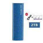 Disque dur externe portable ssd 1 to 2 to, disque ssd haute vitesse, dispositif de stockage usb3. 1 type ...