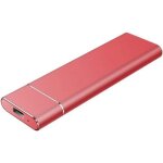 Disque dur externe portable ssd 2 to - swarey - rouge - interface usb 3. 0 - r�sistant aux chocs et aux ...