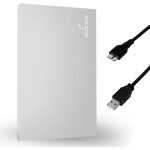 Disque dur externe portable ultra fin 2, 5  320go avec usb 3. 0, transfert de donnes rapide, compatible ...