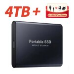 Disque dur externe ssd 4 to usb 3. 1 pour ordinateur portable, smartphones, mac, os, windows, linux - ...