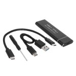 Disque ssd de type c m. 2 nvme � cl� gen2 m, pcie vers usb3. 1, pour fourniture d'ordinateur de bureau ...