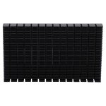 Dissipateur thermique en aluminium noir, panneau chauffant, radiateur, alimentation lectrique, module ...